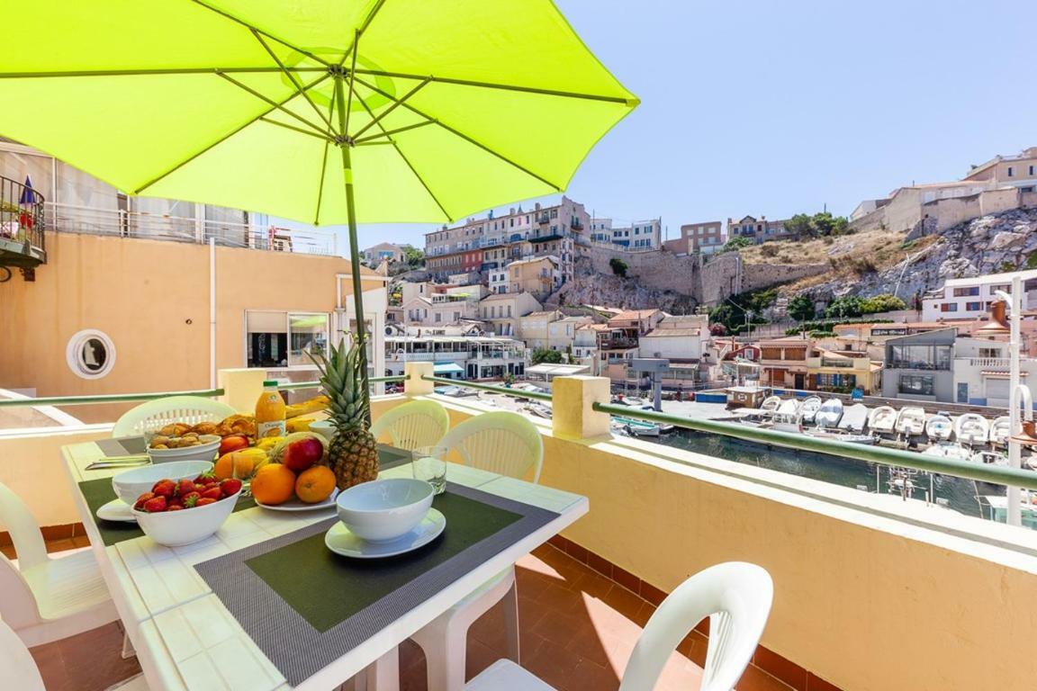 Au Vallon -Terrasse De Reve Au Vallon Des Auffes Marsilya Dış mekan fotoğraf